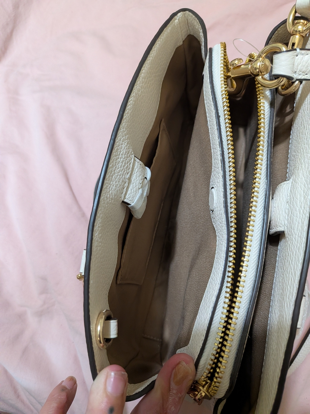 Coach Savannah Satchel With Matching Floral Wallet - Picture 4 of 7